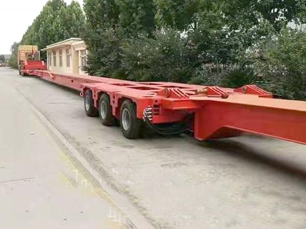 風(fēng)電葉片抽拉運輸車